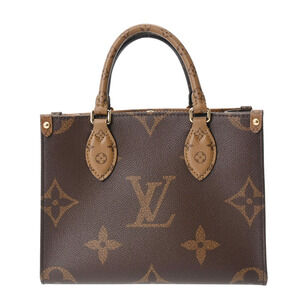 Louis Vuitton Reverse On the Go Brown Monogram Canvas Handbag